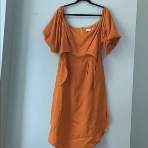 Tangerine dress